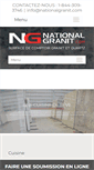 Mobile Screenshot of nationalgranit.com